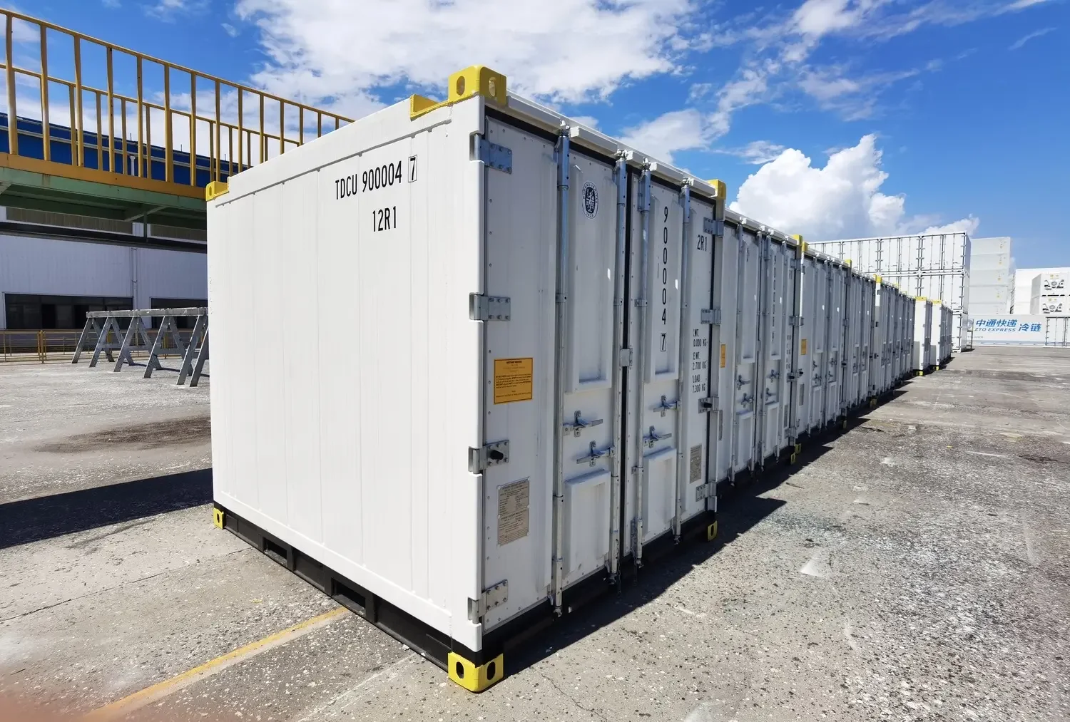 Contenedor frigorífico 10' - Contenedor DNV seminuevo – Imagen 4